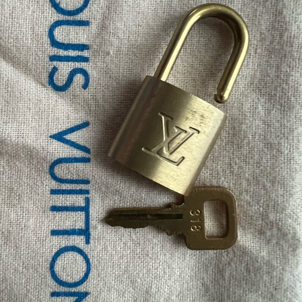 Authentic Louis Vuitton Lock and Key
